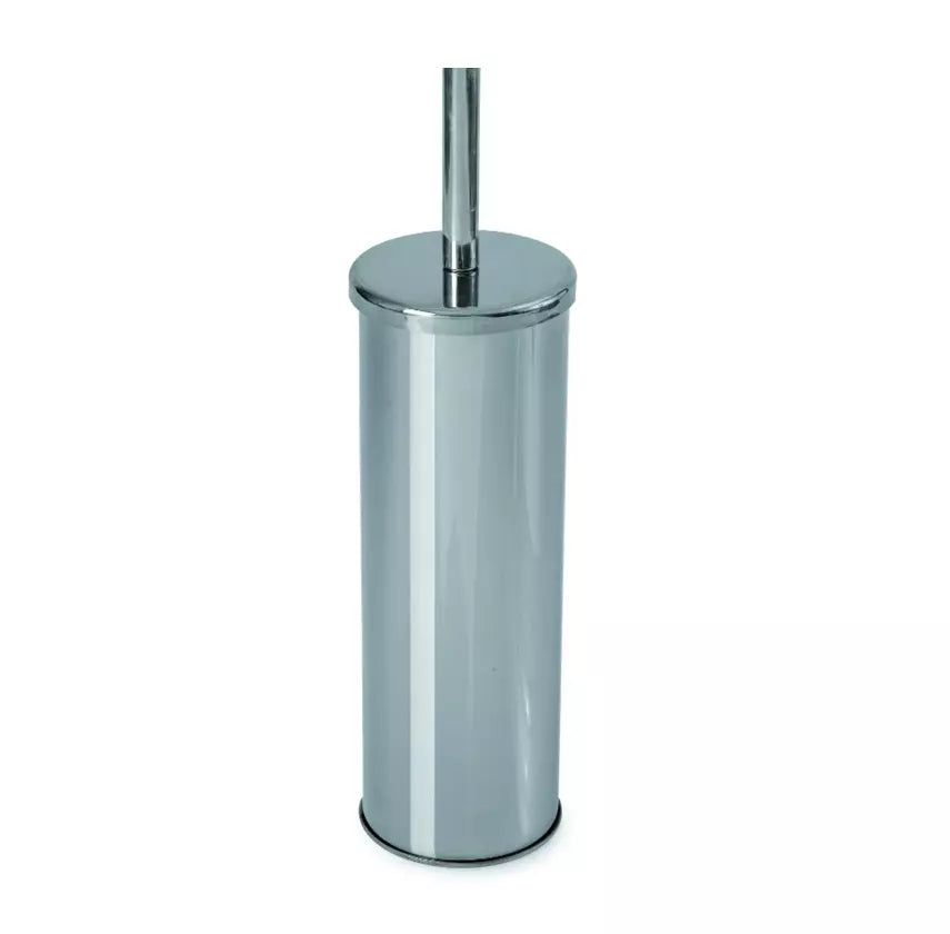 BLUE CANYON SLIM CONTEMPORARY ROUND TOILET BRUSH HOLDER CHROME