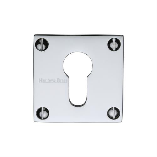 Euro Profile Cylinder Escutcheon Square - BAU1558