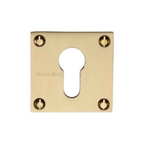 Euro Profile Cylinder Escutcheon Square - BAU1558