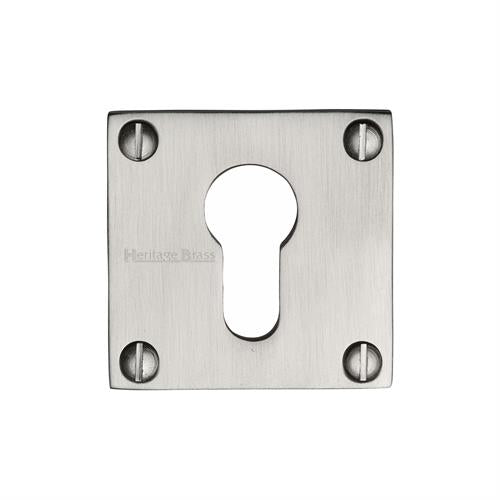 Euro Profile Cylinder Escutcheon Square - BAU1558