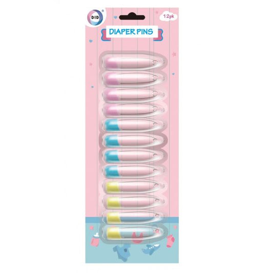DID Diaper Pins 12 pack
