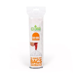 Eco360 Bin Liners 50-60L Pack 10
