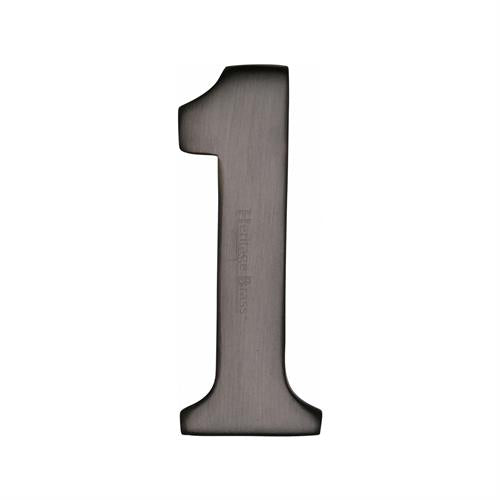 FRONT DOOR NUMBERS SELF ADHESIVE 51MM -C1568