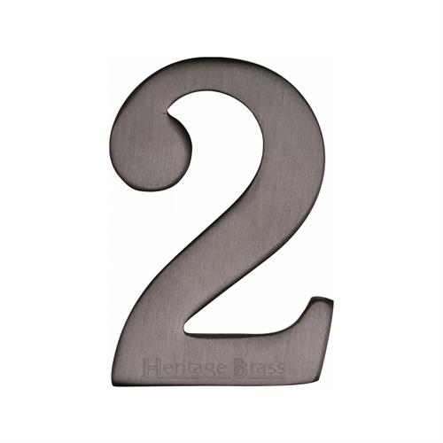 FRONT DOOR NUMBERS SELF ADHESIVE 51MM -C1568