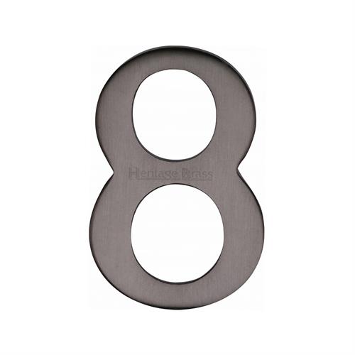 FRONT DOOR NUMBERS SELF ADHESIVE 51MM -C1568