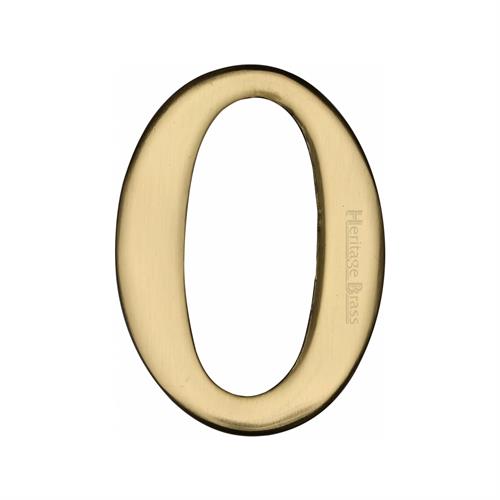 FRONT DOOR NUMBERS SELF ADHESIVE 51MM -C1568