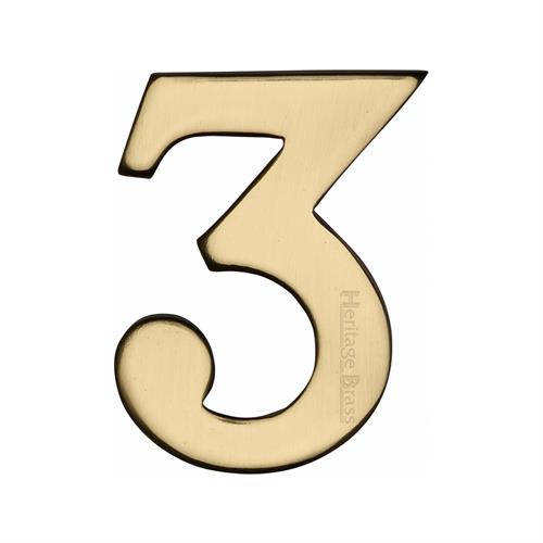 FRONT DOOR NUMBERS SELF ADHESIVE 51MM -C1568