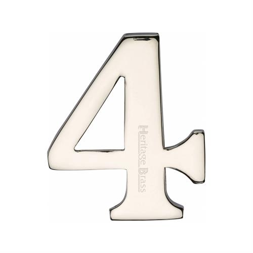 FRONT DOOR NUMBERS SELF ADHESIVE 51MM -C1568