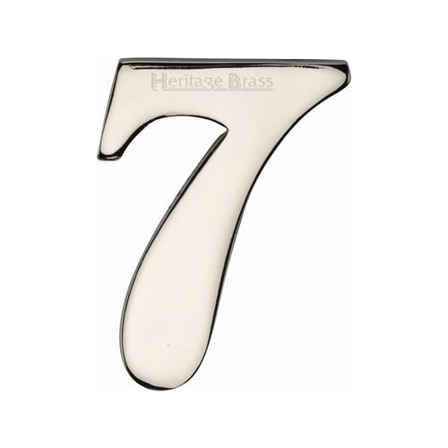 FRONT DOOR NUMBERS SELF ADHESIVE 51MM -C1568