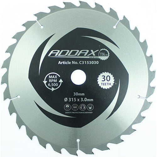 Circular Saw Blade - General Purpose - Coarse/Medium 254 x 30 x 30T