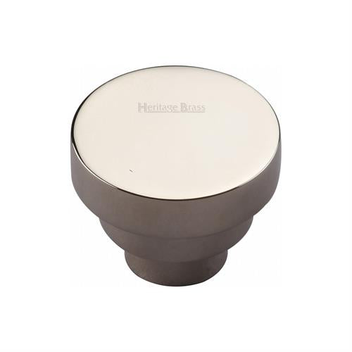 Round Stepped Cabinet Knob