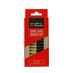 Cherry Blossom Shoe Care Brush Set