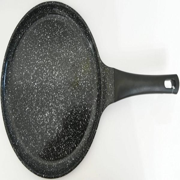 24cm MasterCook Die Casting Marble Non Stick Pan Tawa Tava Heavy Duty Induction