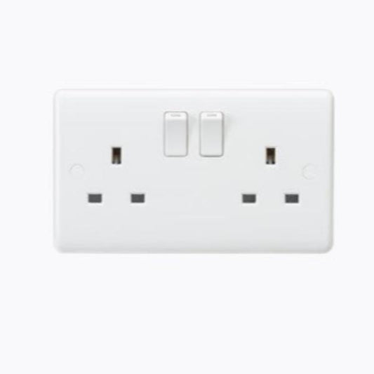 13A 2G DP Switched Socket with Twin Earths - ASTA Approved