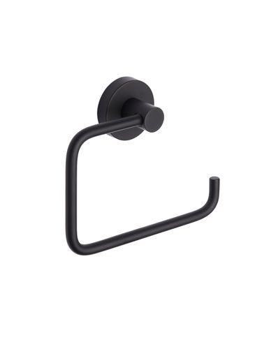 Capital Round Toilet Roll Holder - Black