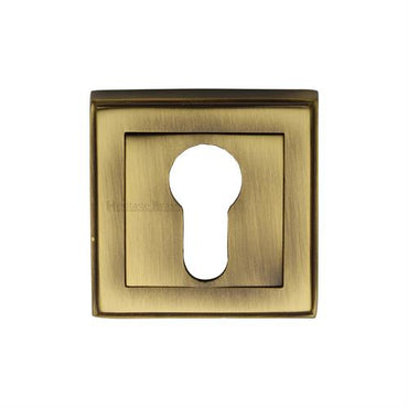 Euro Profile Cylinder Escutcheon Square - DEC7020
