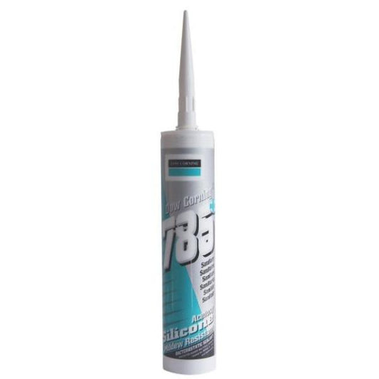 Dow 785 White Silicone-based Living area Sealant, 310ml