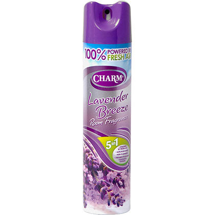 Charm Lavender Breeze Air Freshener – 240ml Aerosol Spray