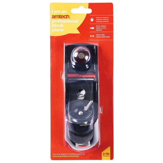 Amtech professional block plane
