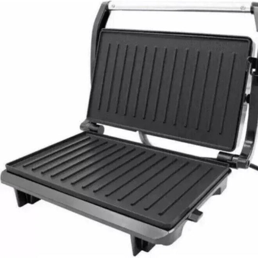 KitchenPerfected Health Grill and Panini Press - Black Steel - E2701BK