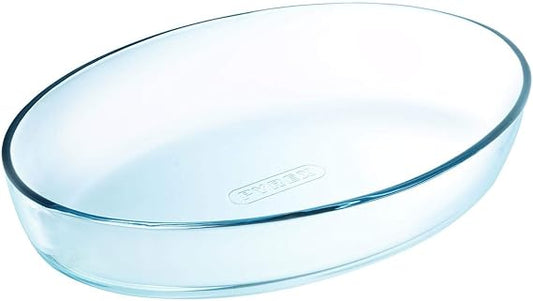 Pyrex - Essentials Oval Clear Glass Oven Dish 21 x 13 cm