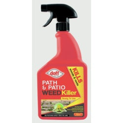 Doff 'Knockdown' Systemic Path & Patio Weedkiller 1L