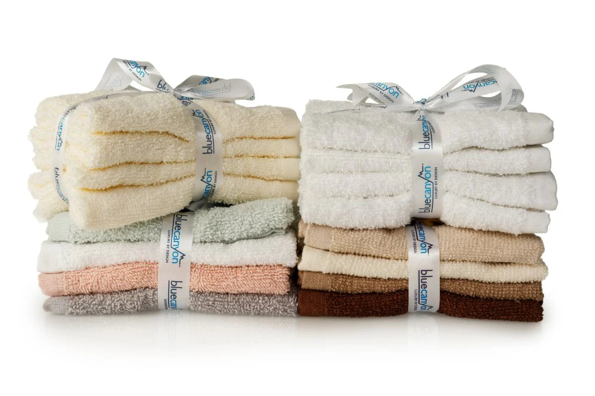 Bluecanyon 4 Pack Face Cloth Earth