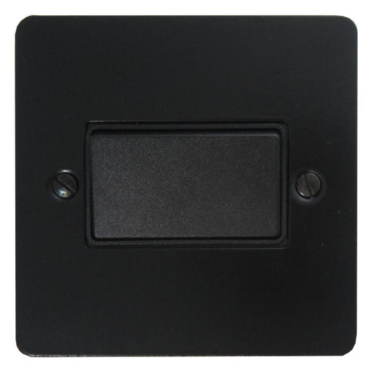 Flat Black Fan Isolator Switch (Black Switch) - G+H FFB69B