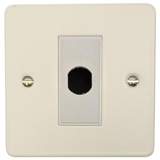 Spectrum White Flex Outlet (White insert) - G+H FW79W