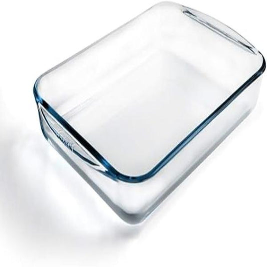 Pyrex Rectangular Glass Roasting Dish, Clear, Size: 40 x 27 cm