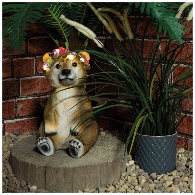 St Helens Home and Garden Solar Bear Ornament