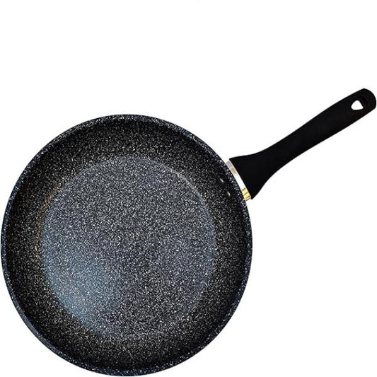 GLAXA 28cm Non Stick Frying Pan. Anti Scratch and Anti Stain Marble Ceramic Coated Pan