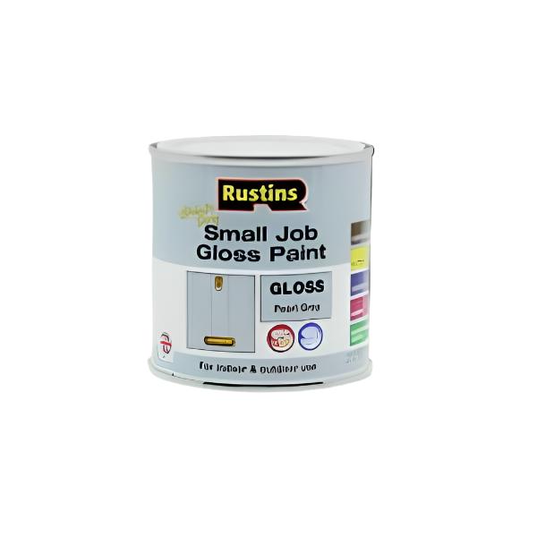 Rustins Quick Dry Small Job Gloss 250ml Pearl Grey
