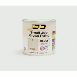 Rustins Quick Dry Small Job Gloss 250ml Magnolia
