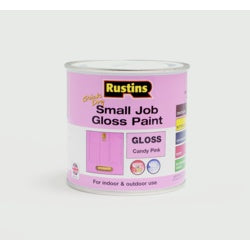 Rustins Quick Dry Small Job Gloss 250ml Candy Pink