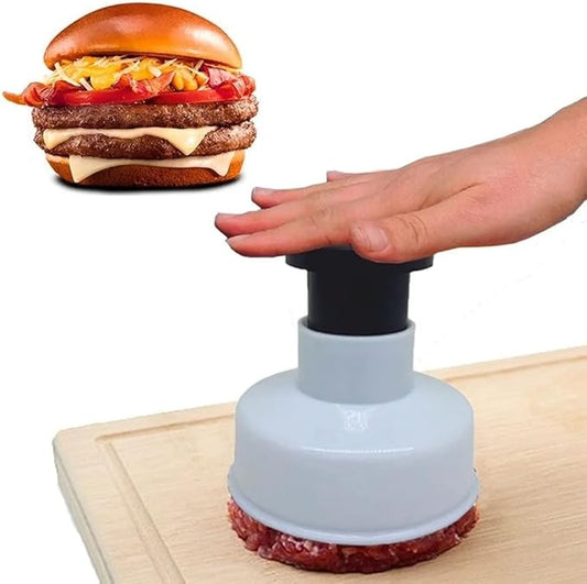 Blue Elite Hamburger Press Homemade Patty Burger Maker Mould BBQ Grill Beef Meat Mold for Easily Making Delicious Stuffed Burgers
