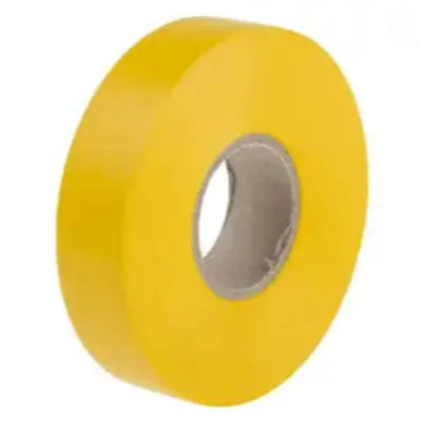 19mm x 33m Yellow Insulating Tape