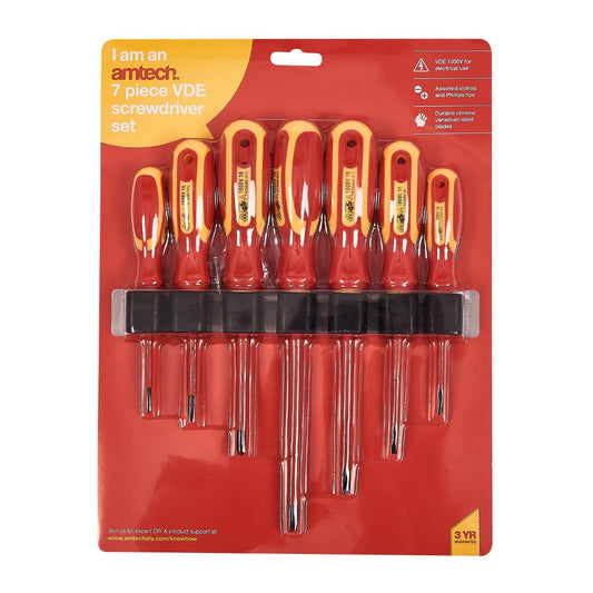 7 Piece VDE™ electrical screwdriver set