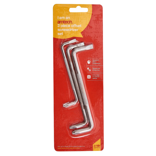 3pc offset screwdriver set