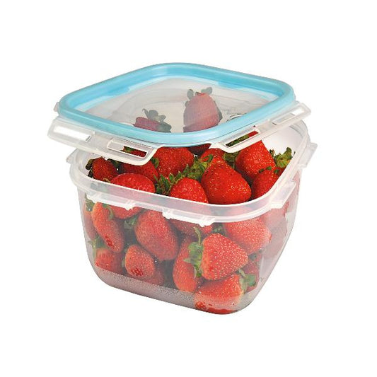 M-1072 – LOCK & FIT SQUARE BOX (13,5×13,5×7 CM) 0,7 L