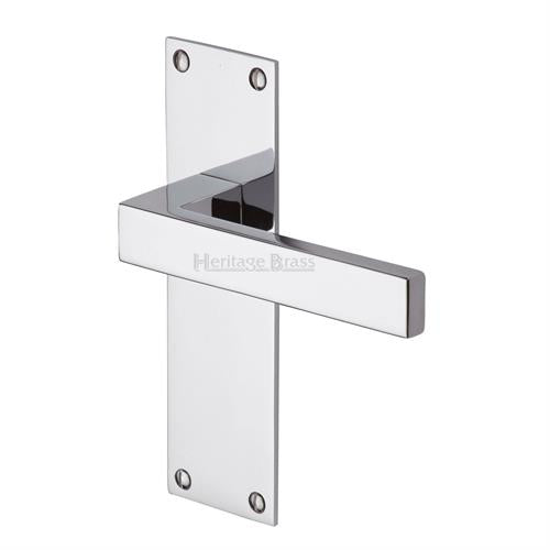 Metro Door Handle on Plate (Lever Latch)