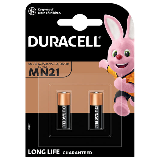 Duracell MN21 Batteries 8LR932 Long Lasting 12V Alkaline Pack of 2