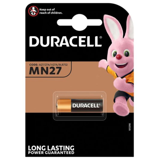 Duracell MN27 Alkaline Battery 12V 12 Volt Batteries