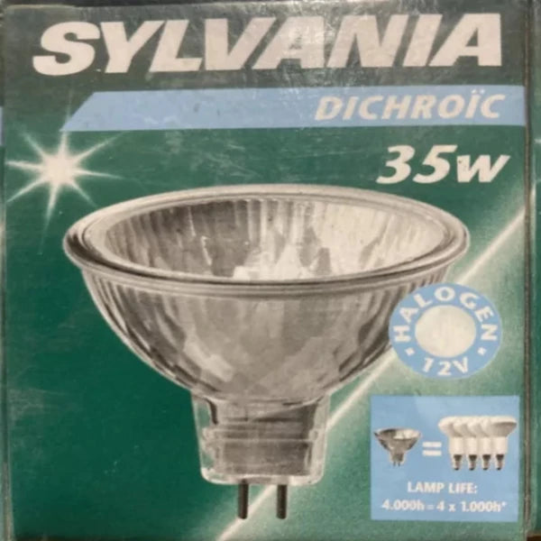Sylvania 40W 12V MR16 GU5.3 Dichroic Lamp Light Bulb Halogen Quality