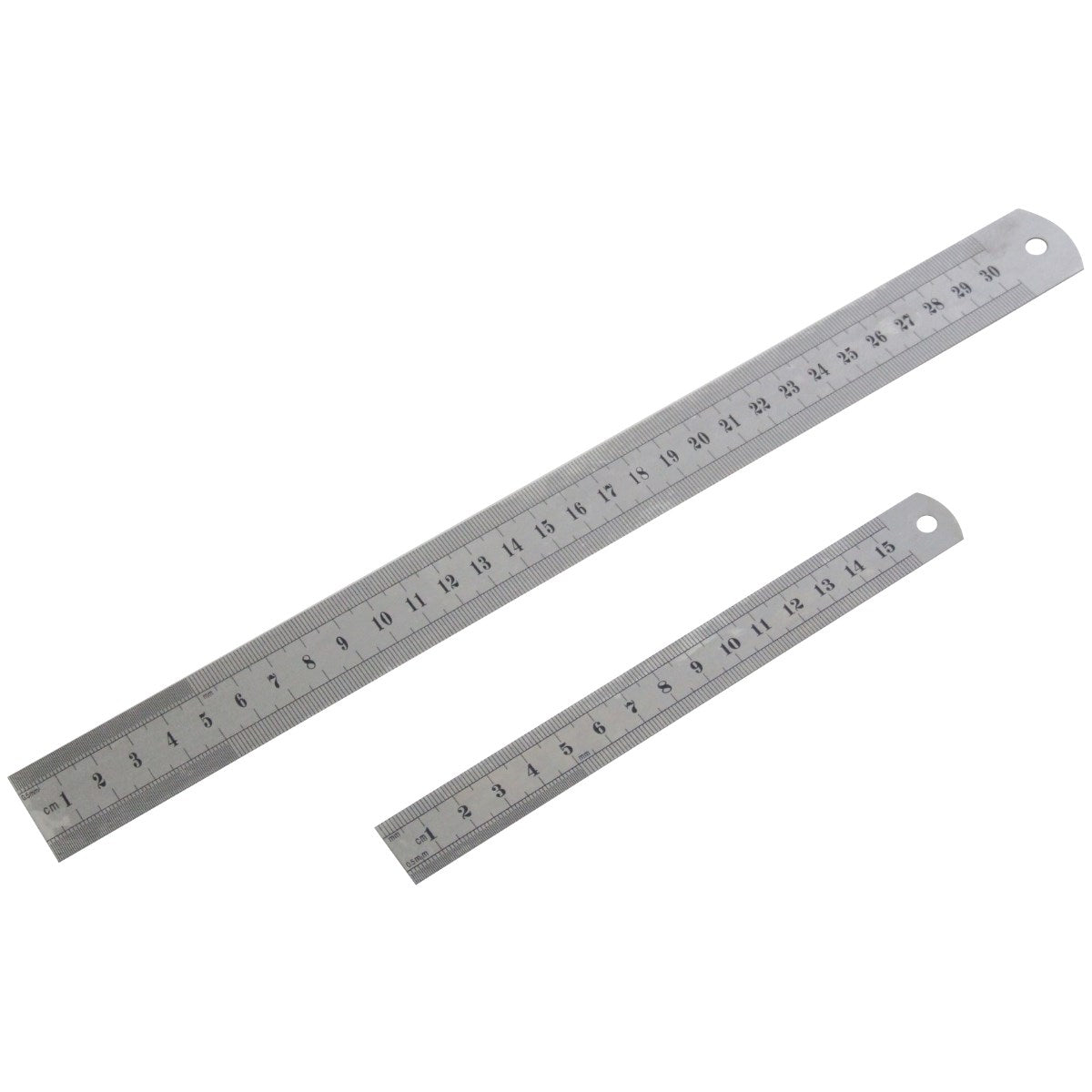 2pc steel rule set
