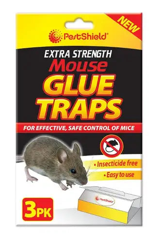 MOUSE TRAP GLUE BOARDS 3PK