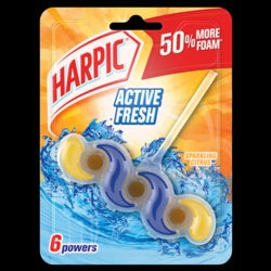 Harpic Active Fresh Hygienic Rim Block 40g