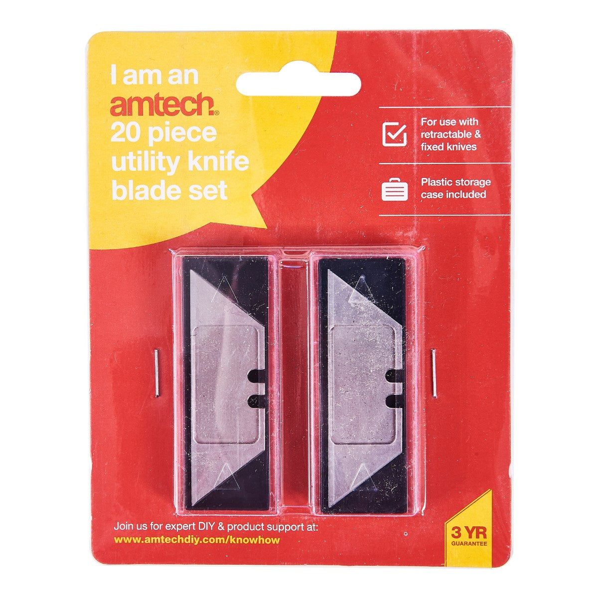 20pc utility knife blades