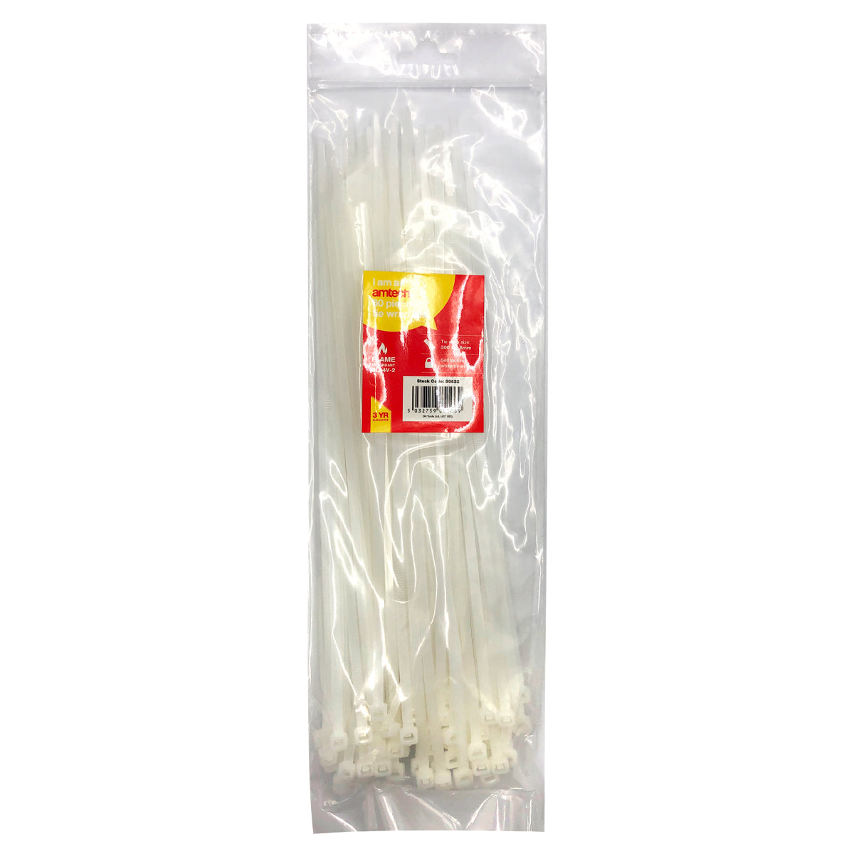 Cable Ties - Natural 4.8 x 300