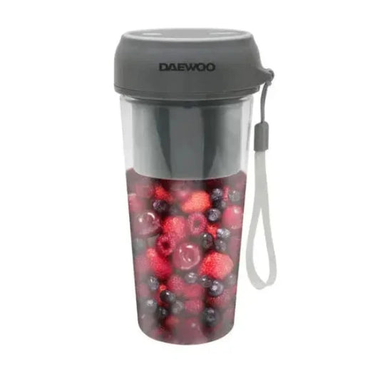 Daewoo 300ML Rechargeable Portable Blender in Grey